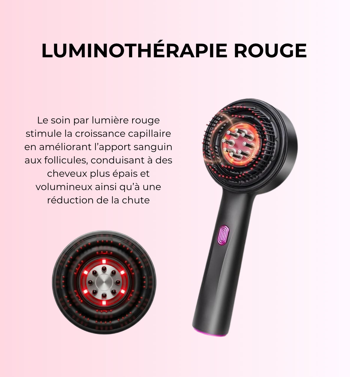 Brosse Massante Autonome 3-en-1